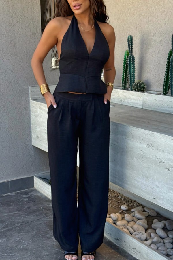 Tie Back Linen Set - Image 2
