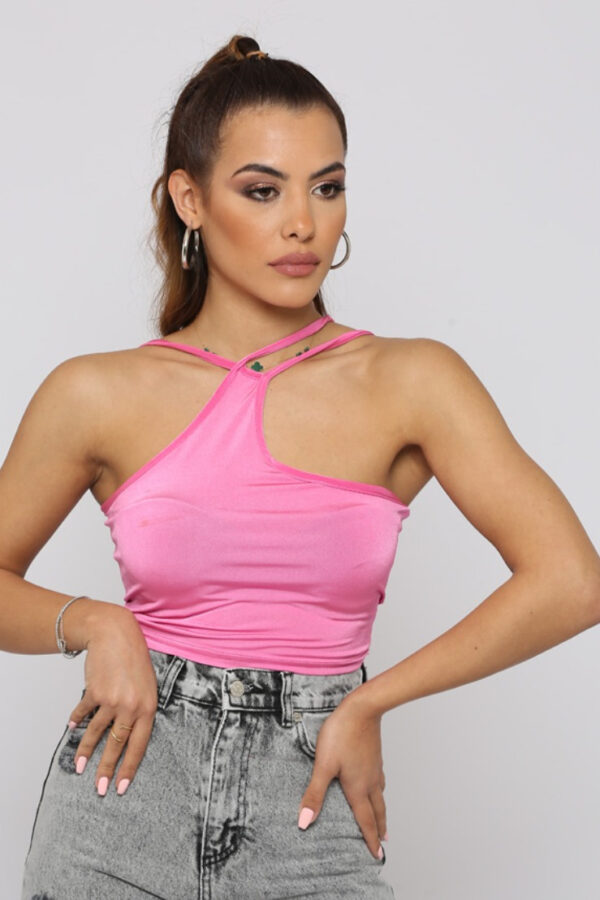 Asymmetrical Crop Top - Image 2