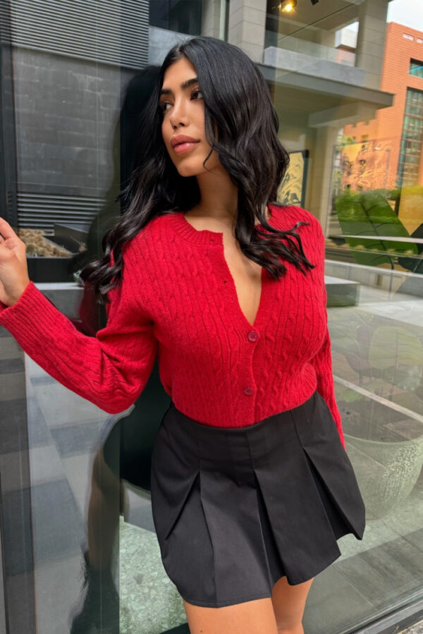 Button Up Sweater