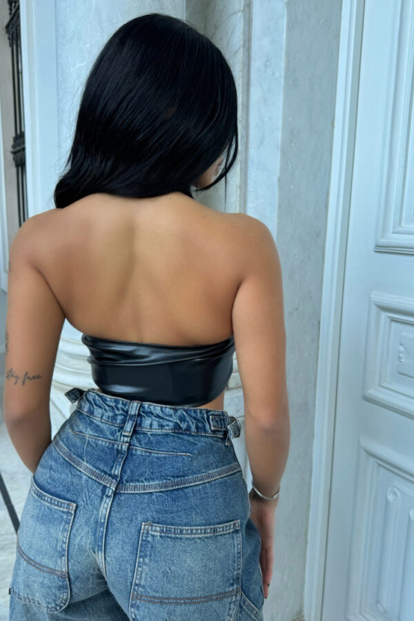 Leather Corset With Zipper - Image 6
