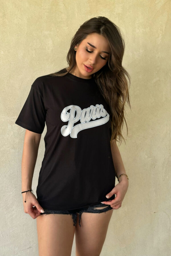 Paris Oversized Tee - Image 2
