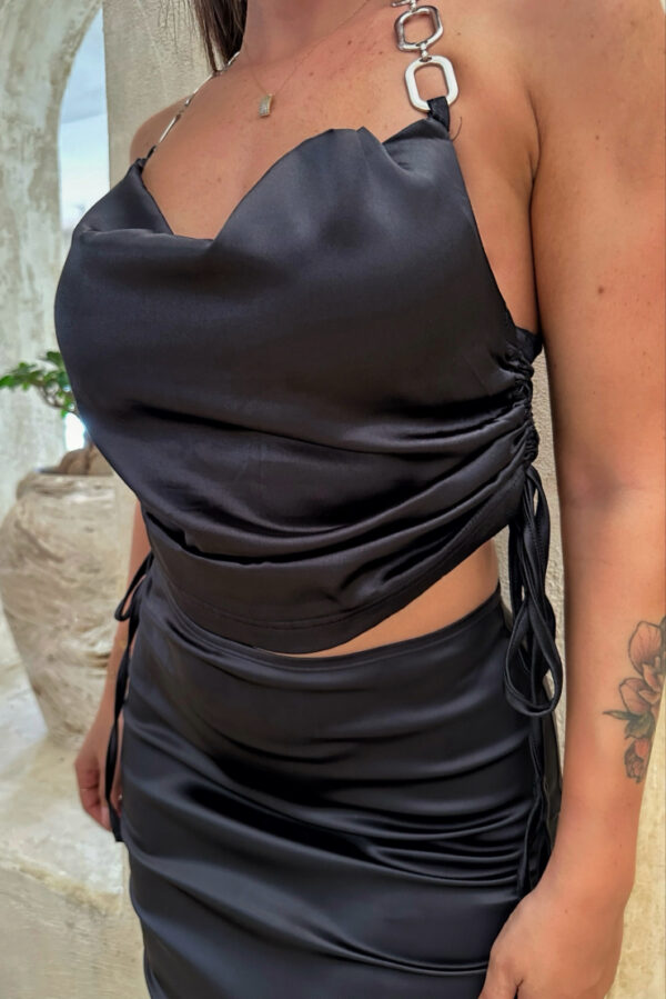 Satin Top With Buckle - Image 7